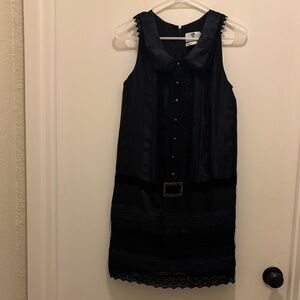 Anna Sui Black Anniversary Collection Dress